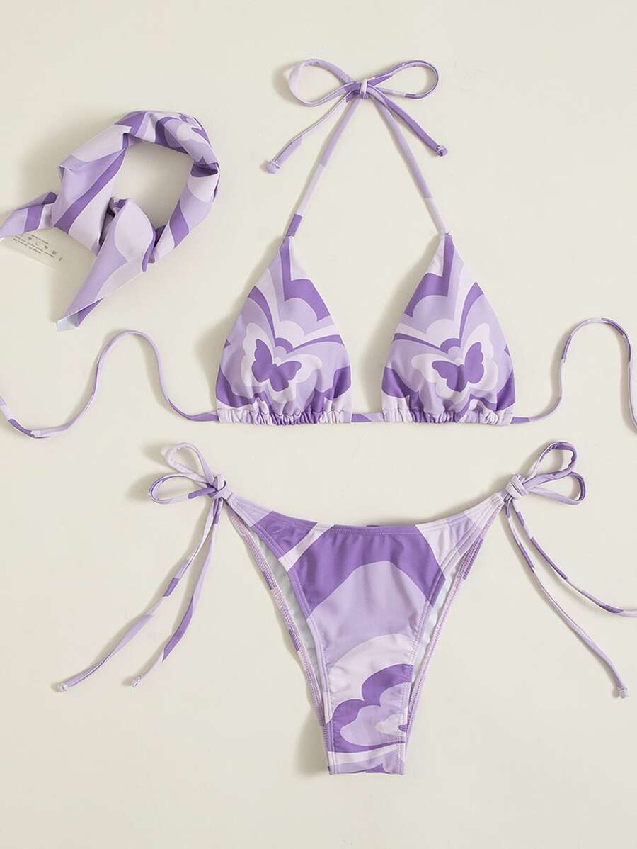 Swim Butterfly Print Bikini Set – product image 19