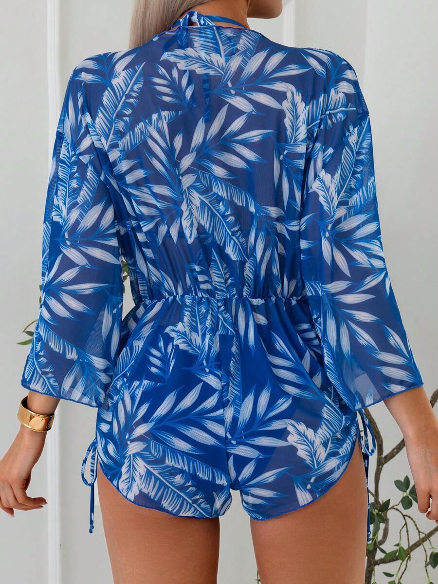Swim Tropical Print Swimwear Set – product image 15