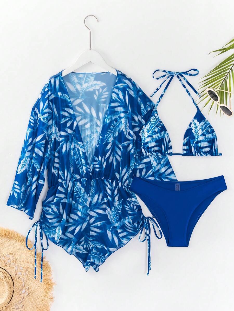 Swim Tropical Print Swimwear Set – product image 20