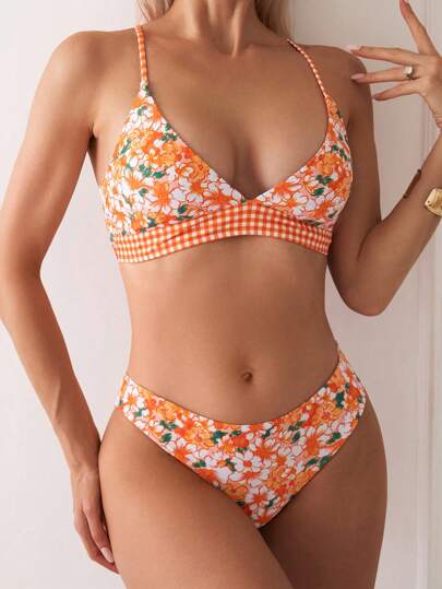 Swim Tropical Print Bikini Set – product image 10