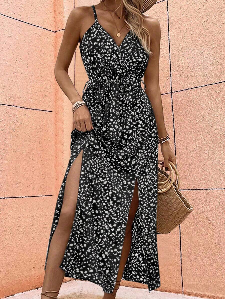 Floral Maxi Dress with Slit – product image 6