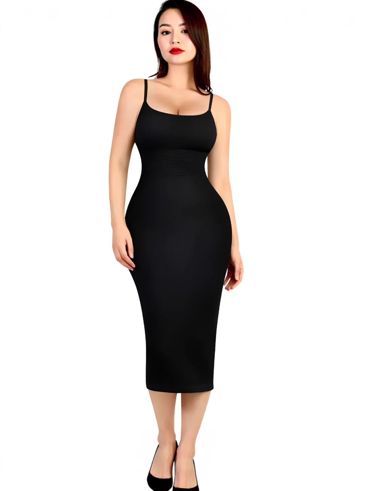 Adjustable Strap Maxi Dress – product image 2