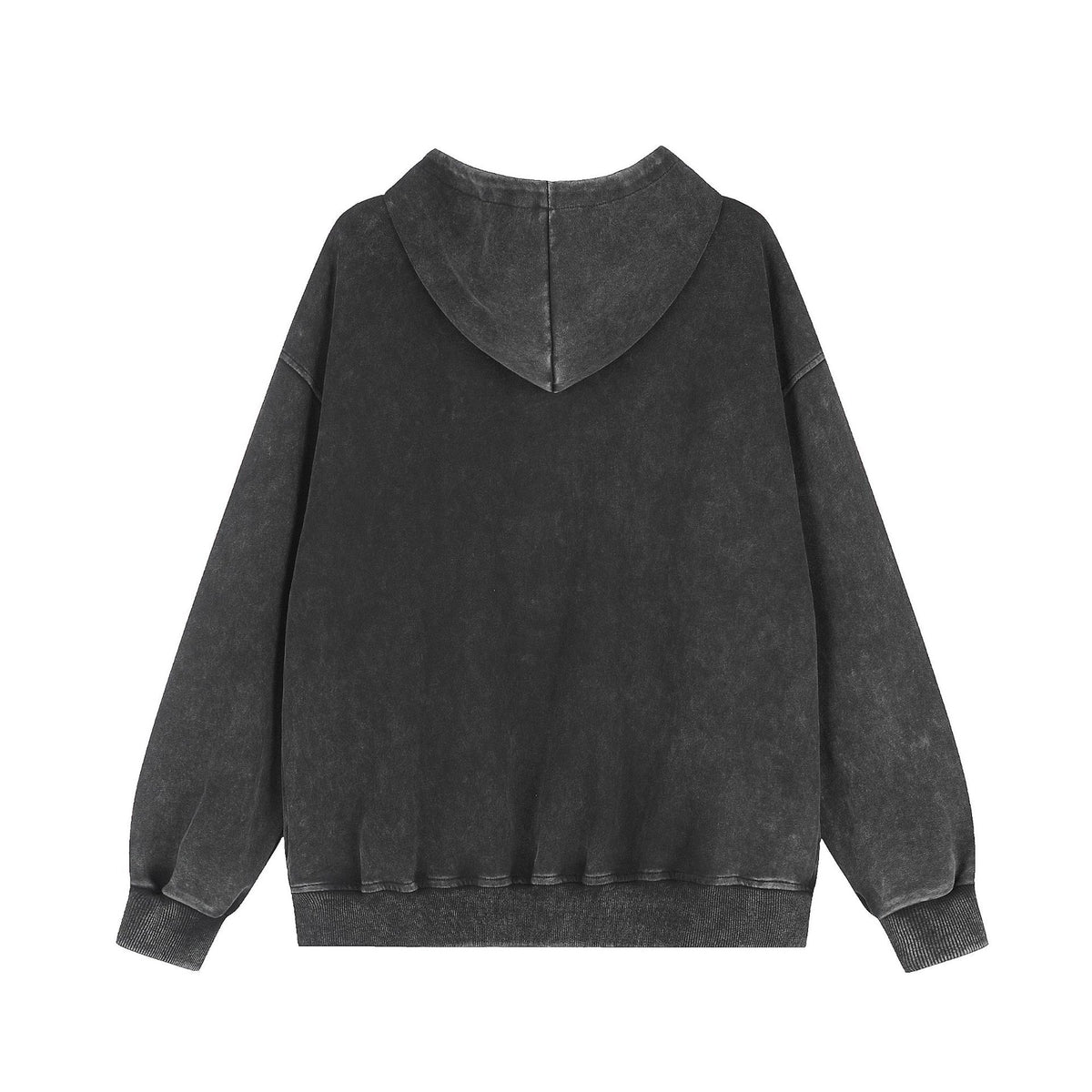 Hoodie-jacka med grafiskt tryck
